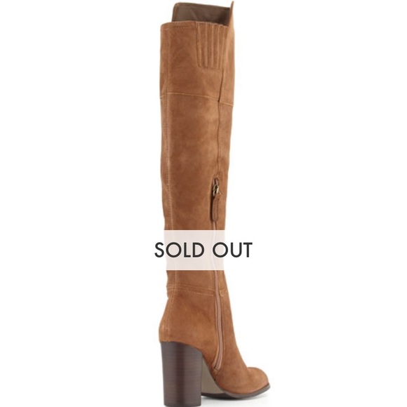 Pour La Victoire Suede Over the Knee Boots - Picture 3 of 6